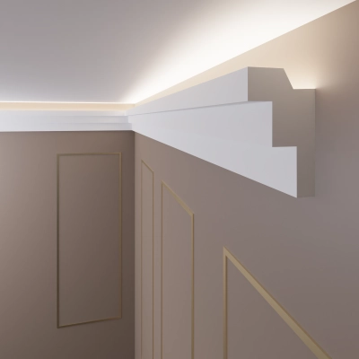 Schöne Stuckleiste LED Kinderzimmer , 10 Meter OL-28
